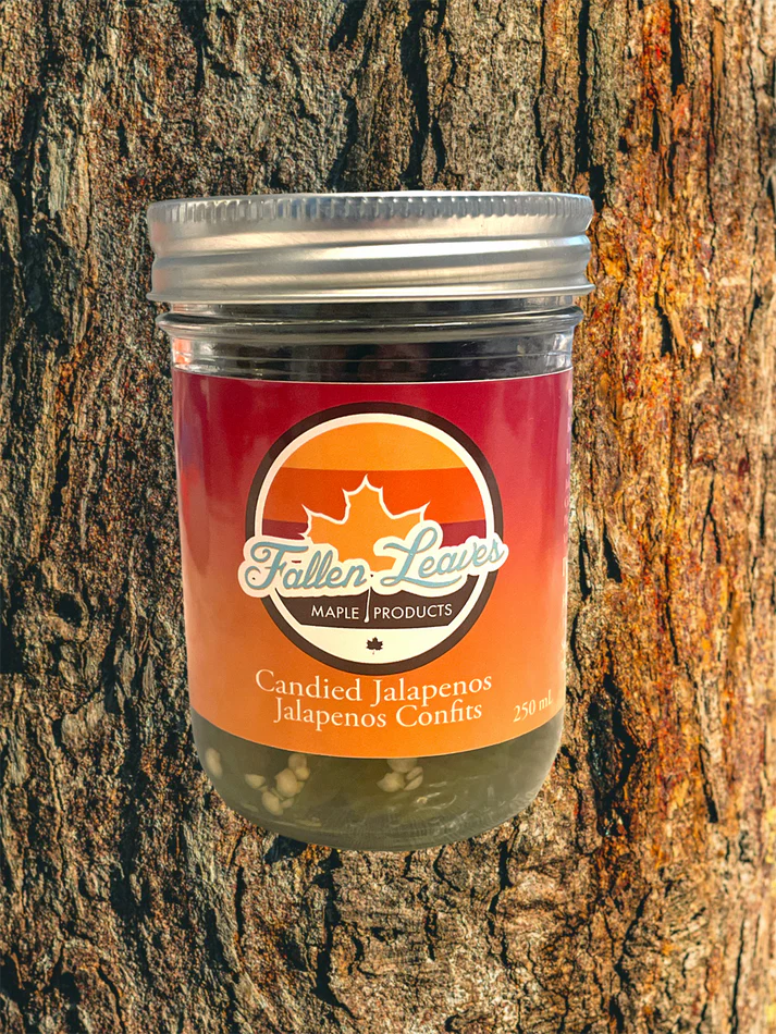 Fallen Leaves Candied Jalapenos