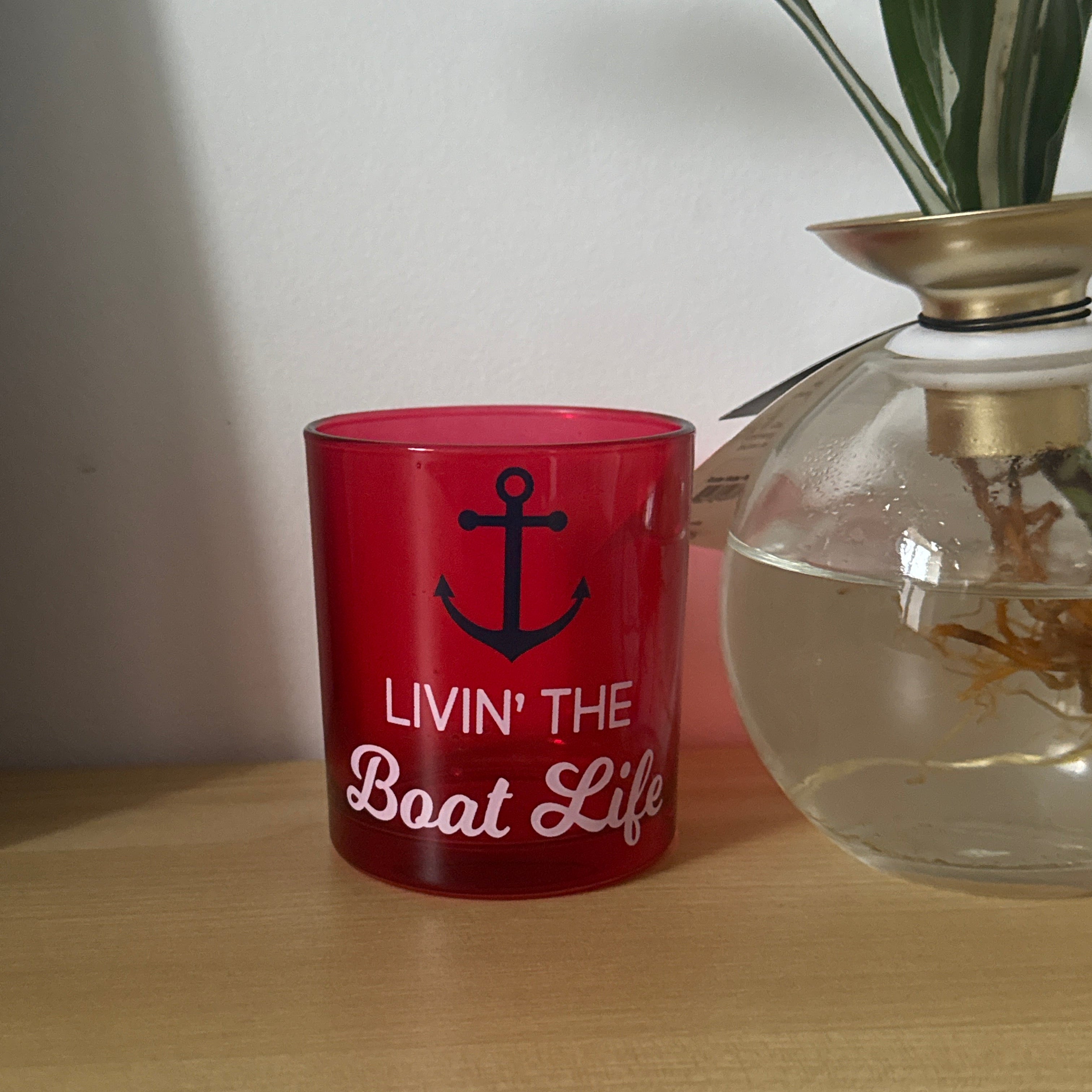 Livin’ The Boat Life Candle Holder