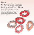 Kitsch Ultra-Petite Satin Scrunchies