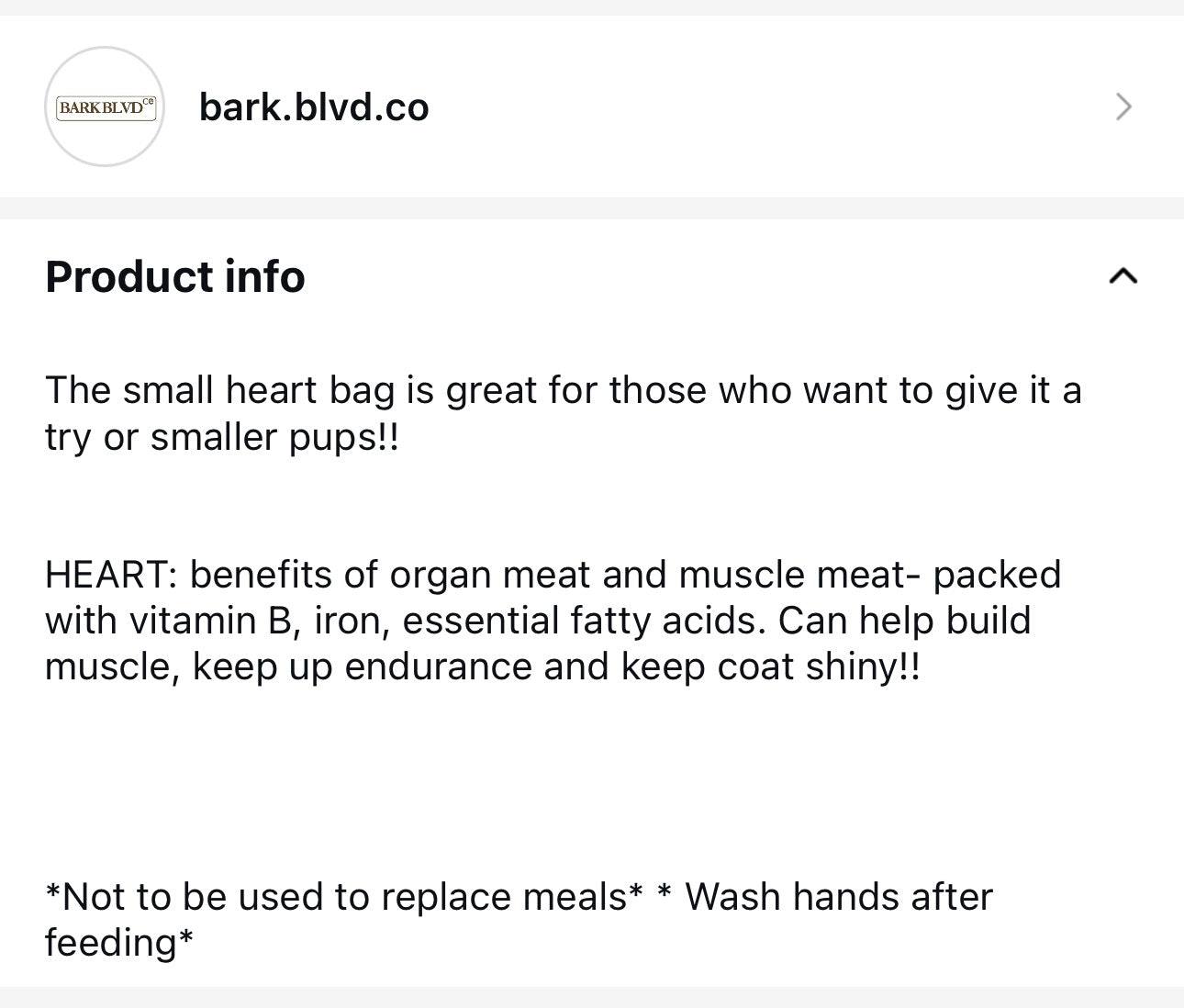 Bark Blvd Dehydrated Pet Treats