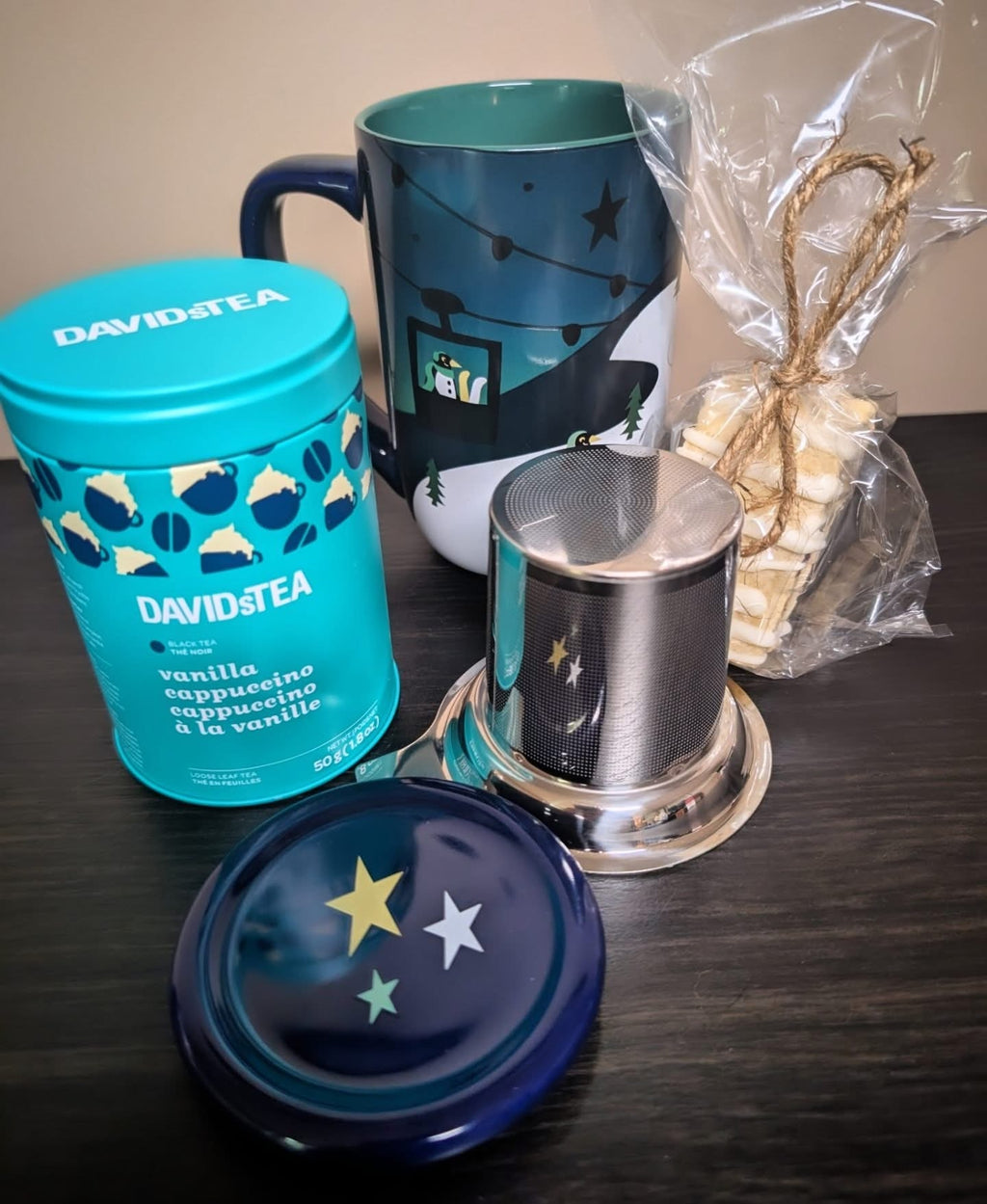 David’s Tea Nordic Mug w/ Infuser Lid