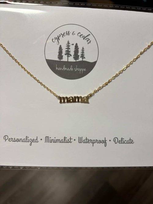 Cypress & Cedar Necklaces