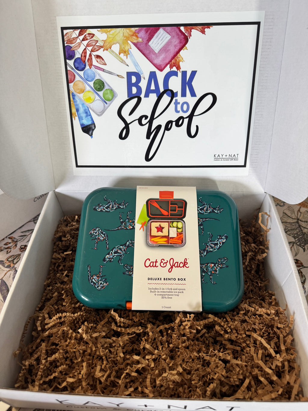 *add on Cat & Jack Deluxe Bento Box