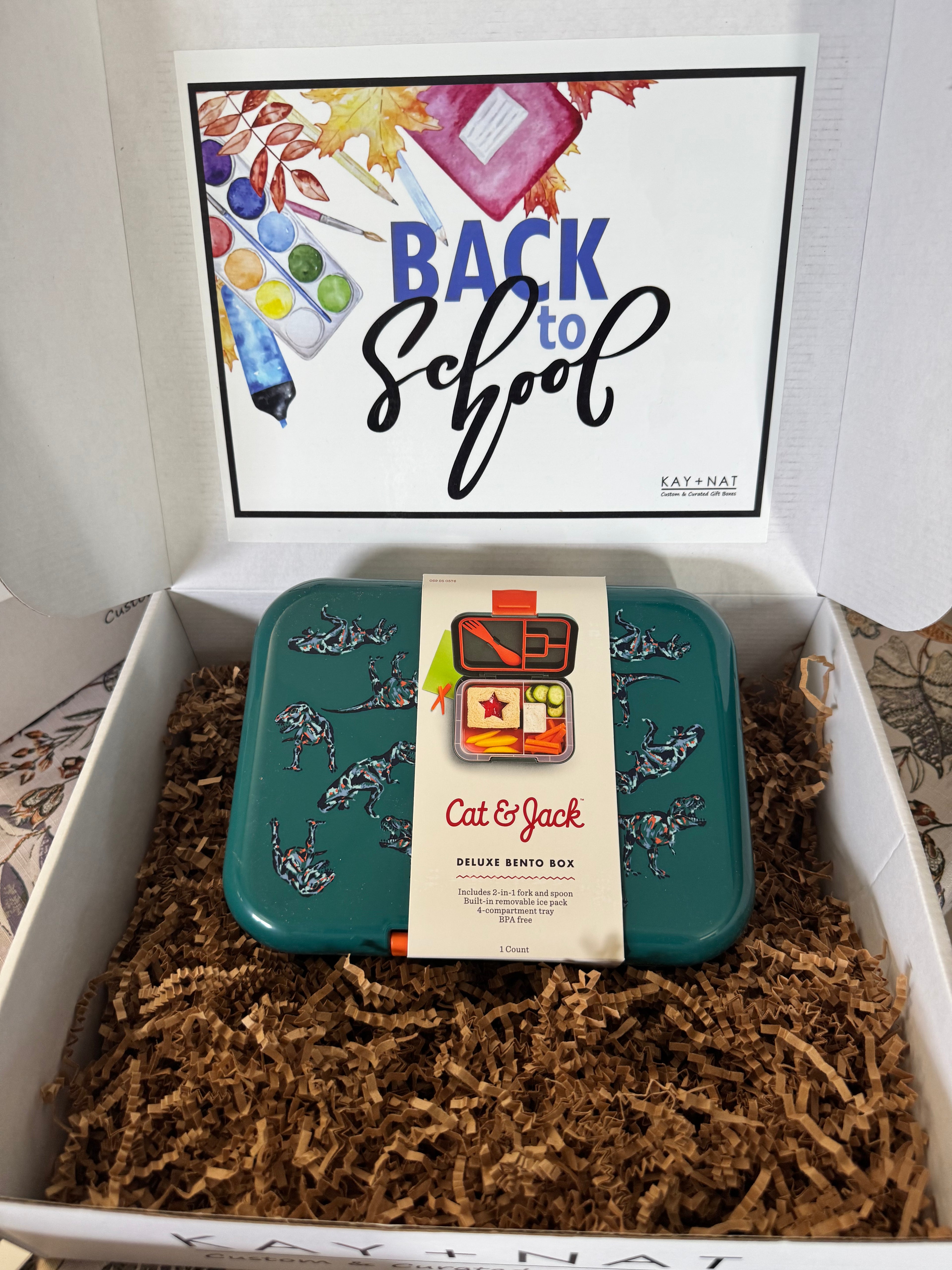 *add on Cat & Jack Deluxe Bento Box