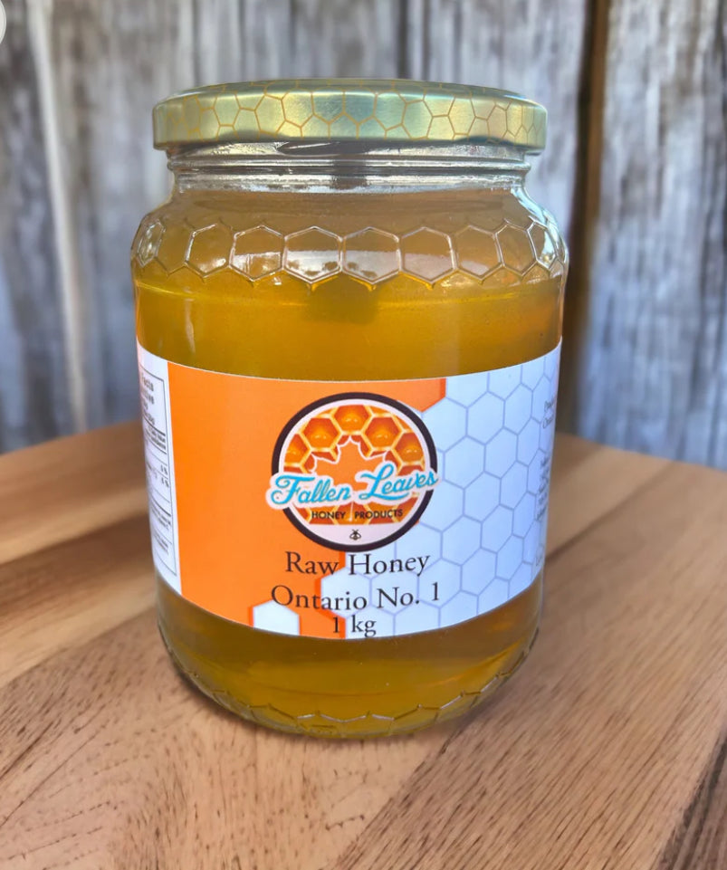 Fallen Leaves Raw Honey